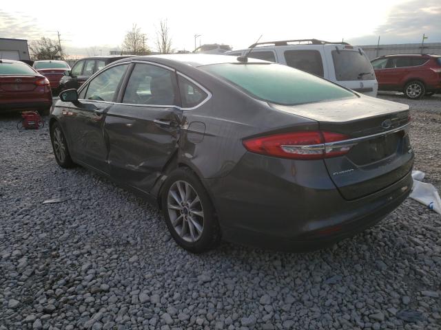 Photo 2 VIN: 3FA6P0HD5HR129222 - FORD FUSION SE 