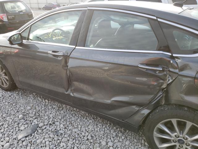 Photo 8 VIN: 3FA6P0HD5HR129222 - FORD FUSION SE 