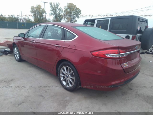 Photo 2 VIN: 3FA6P0HD5HR156548 - FORD FUSION 