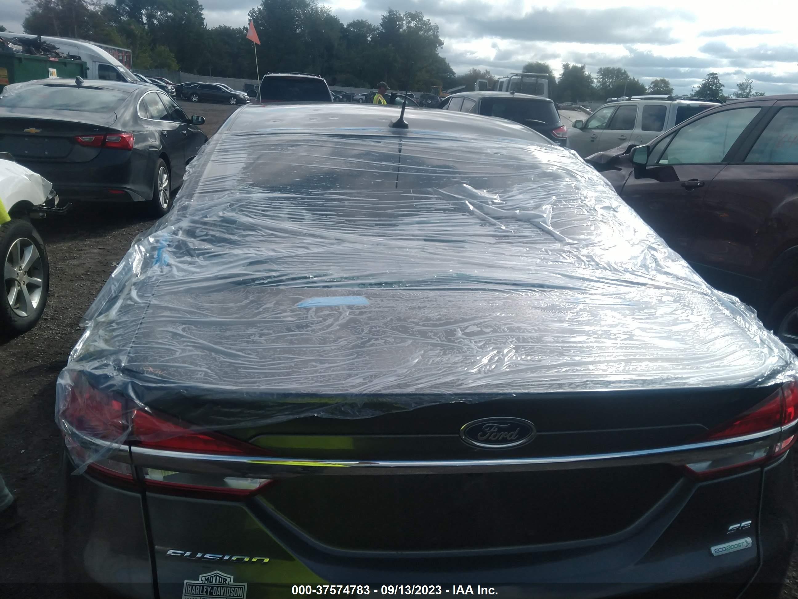 Photo 11 VIN: 3FA6P0HD5HR184284 - FORD FUSION 