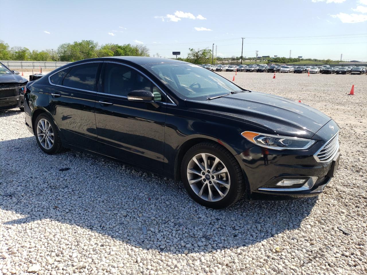 Photo 3 VIN: 3FA6P0HD5HR206591 - FORD FUSION 