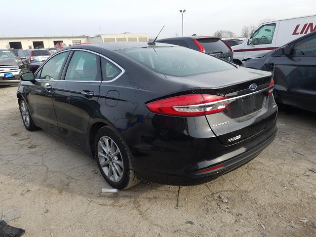 Photo 2 VIN: 3FA6P0HD5HR272199 - FORD FUSION SE 