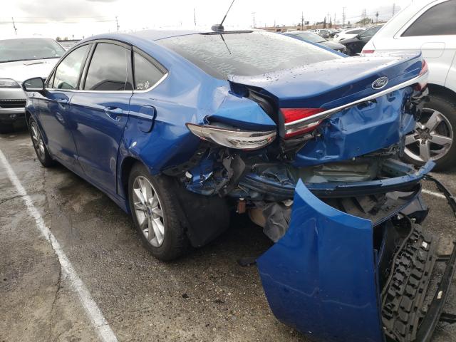 Photo 2 VIN: 3FA6P0HD5HR293697 - FORD FUSION SE 