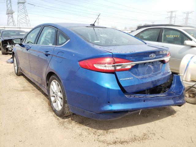 Photo 2 VIN: 3FA6P0HD5HR364476 - FORD FUSION SE 