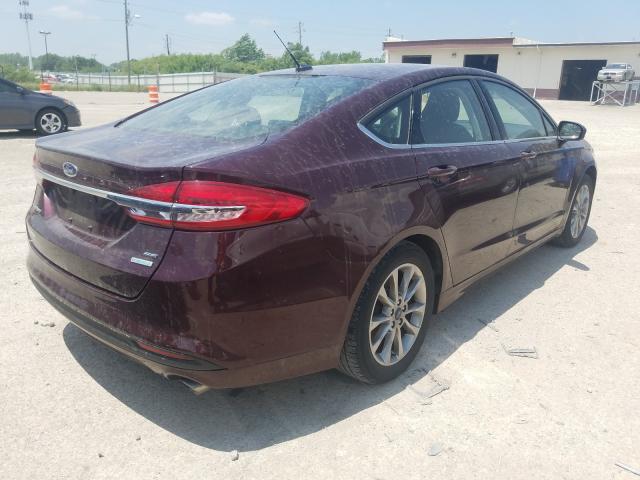 Photo 3 VIN: 3FA6P0HD5HR403891 - FORD FUSION SE 