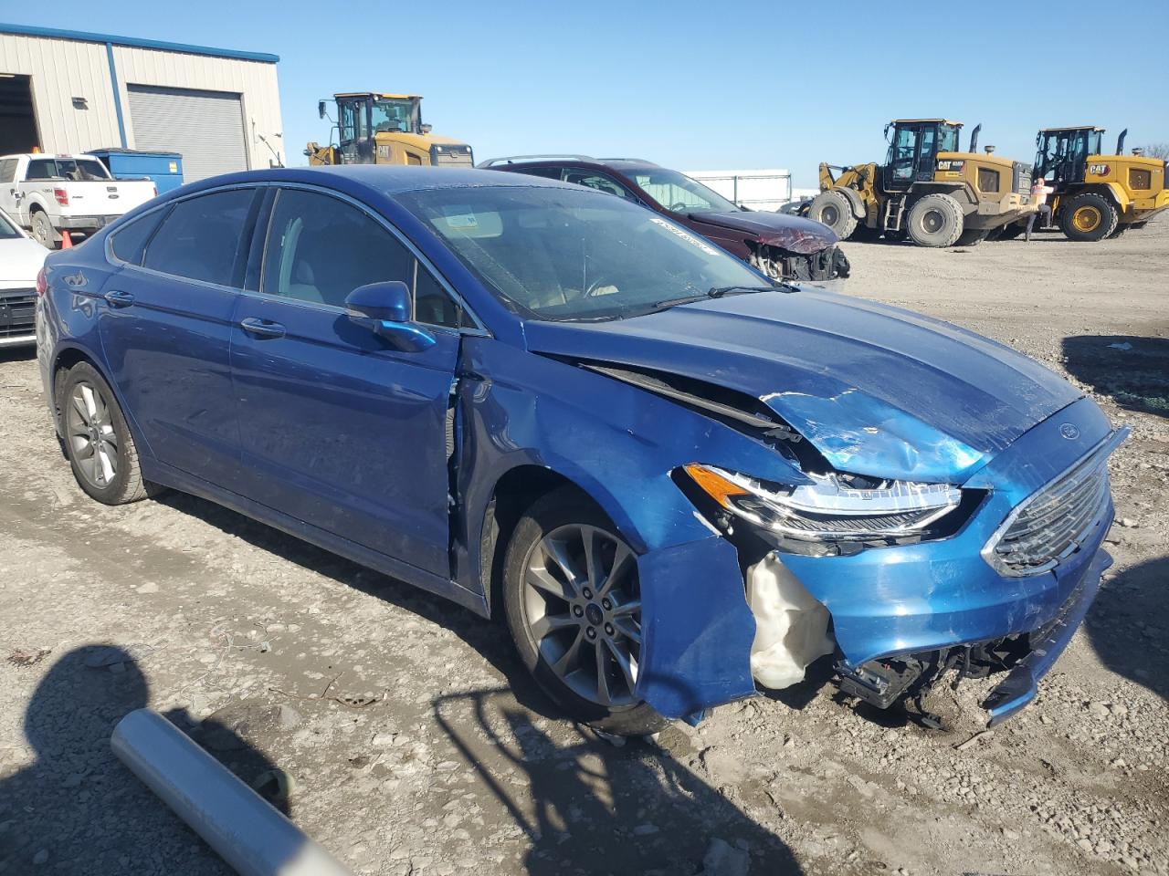 Photo 3 VIN: 3FA6P0HD5HR406239 - FORD FUSION 