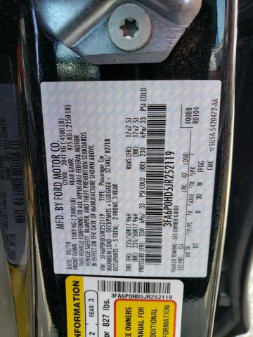 Photo 11 VIN: 3FA6P0HD5JR252119 - FORD FUSION SE 