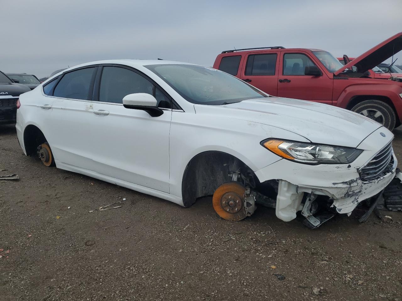 Photo 3 VIN: 3FA6P0HD5KR215587 - FORD FUSION 