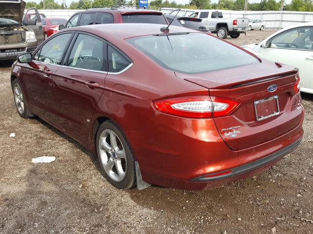 Photo 2 VIN: 3FA6P0HD6ER110030 - FORD FUSION 