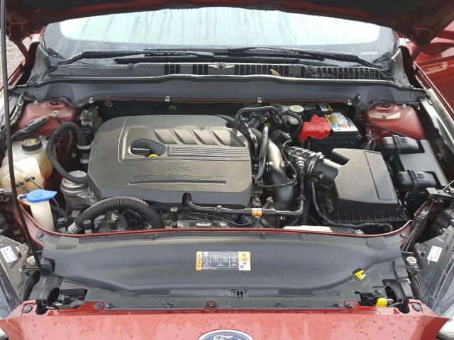 Photo 6 VIN: 3FA6P0HD6ER110030 - FORD FUSION 