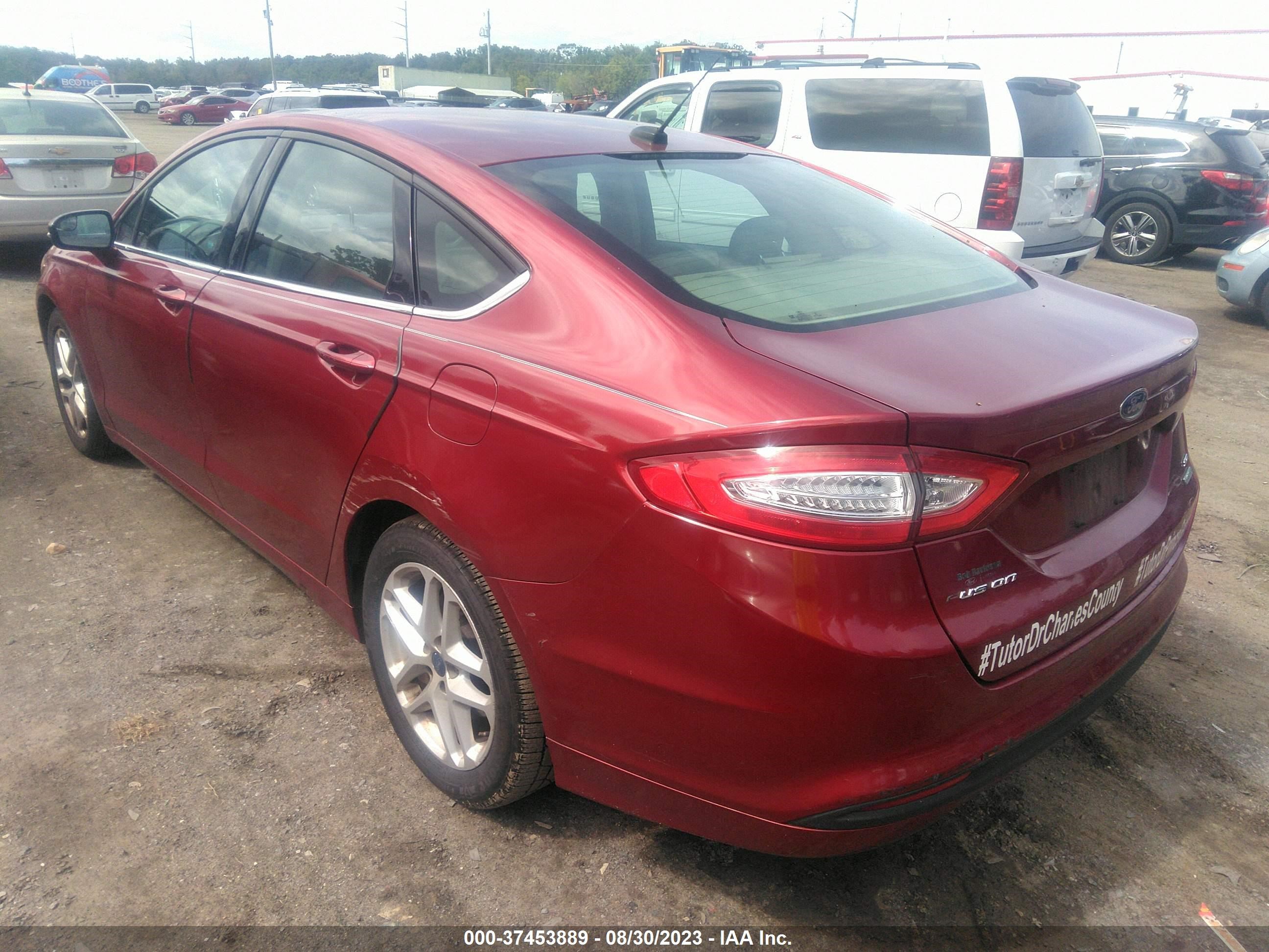 Photo 2 VIN: 3FA6P0HD6ER162256 - FORD FUSION 