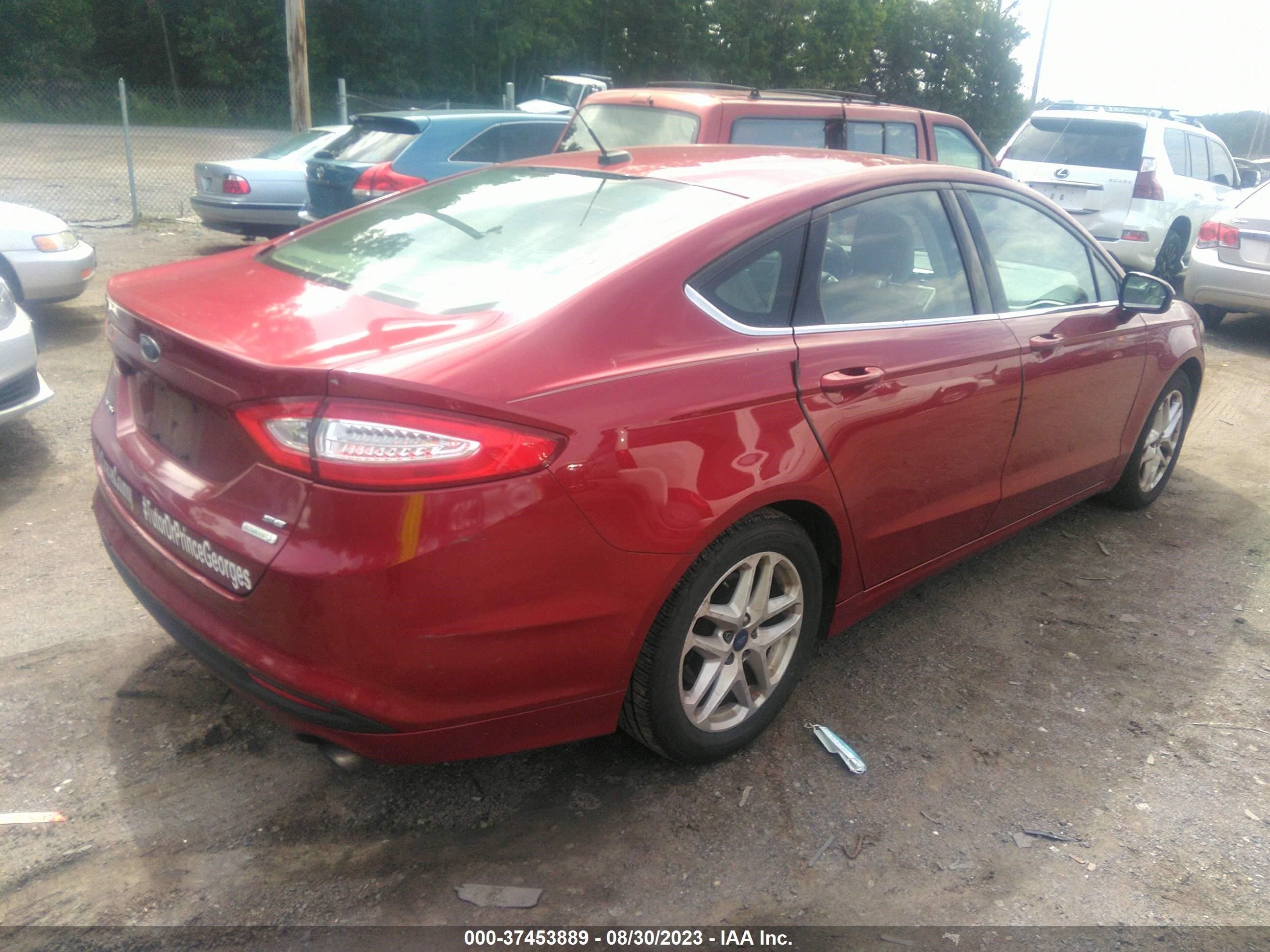 Photo 3 VIN: 3FA6P0HD6ER162256 - FORD FUSION 