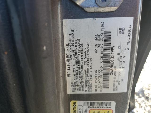 Photo 11 VIN: 3FA6P0HD6ER342997 - FORD FUSION 