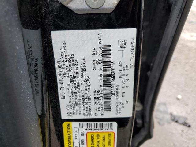 Photo 11 VIN: 3FA6P0HD6GR380555 - FORD FUSION SE 