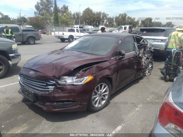 Photo 1 VIN: 3FA6P0HD6HR110629 - FORD FUSION 