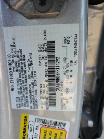 Photo 11 VIN: 3FA6P0HD6HR114292 - FORD FUSION 