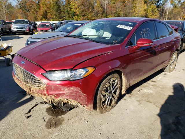 Photo 1 VIN: 3FA6P0HD6HR200055 - FORD FUSION SE 