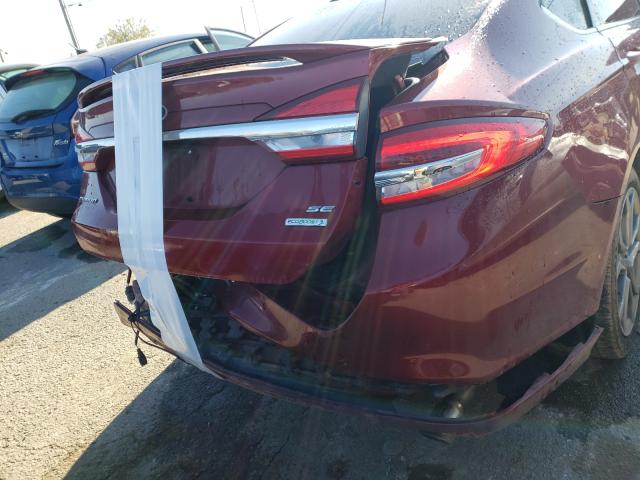 Photo 8 VIN: 3FA6P0HD6HR200055 - FORD FUSION SE 