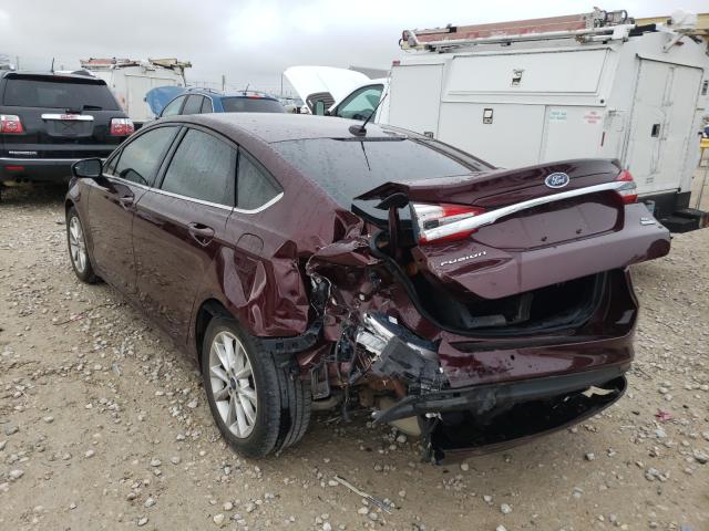 Photo 2 VIN: 3FA6P0HD6HR246842 - FORD FUSION SE 