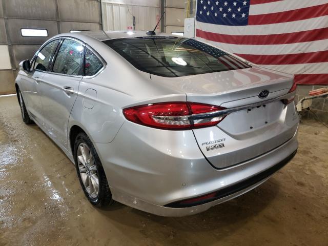 Photo 2 VIN: 3FA6P0HD6HR247201 - FORD FUSION SE 