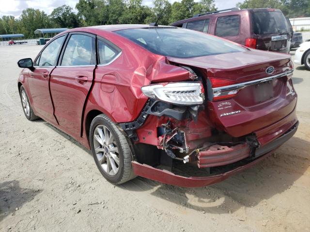 Photo 2 VIN: 3FA6P0HD6HR262068 - FORD FUSION SE 