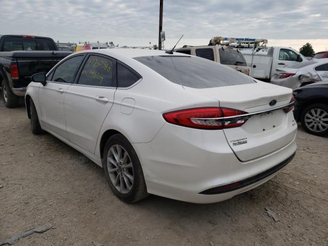 Photo 2 VIN: 3FA6P0HD6HR272258 - FORD FUSION SE 