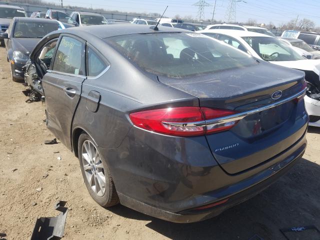 Photo 2 VIN: 3FA6P0HD6HR282322 - FORD FUSION SE 