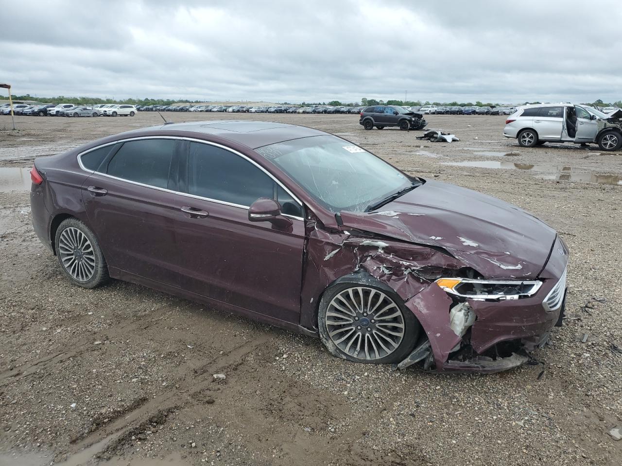 Photo 3 VIN: 3FA6P0HD6JR176443 - FORD FUSION 