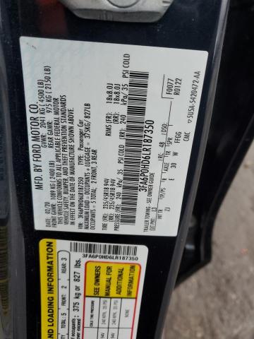 Photo 11 VIN: 3FA6P0HD6LR187350 - FORD FUSION SE 