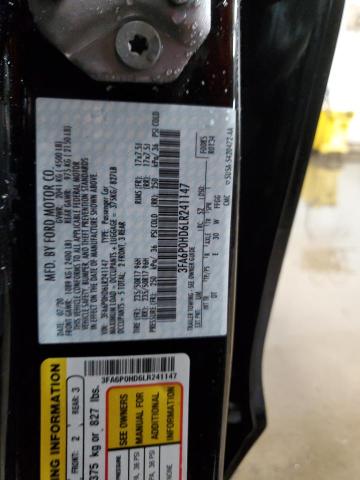 Photo 11 VIN: 3FA6P0HD6LR241147 - FORD FUSION SE 