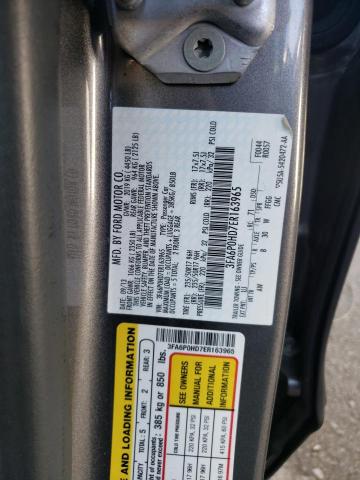 Photo 11 VIN: 3FA6P0HD7ER163965 - FORD FUSION 