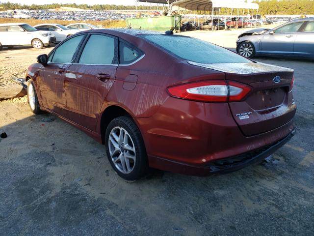 Photo 2 VIN: 3FA6P0HD7ER190020 - FORD FUSION SE 