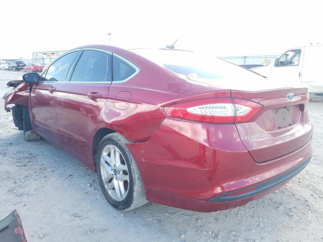 Photo 2 VIN: 3FA6P0HD7GR233760 - FORD FUSION SE 