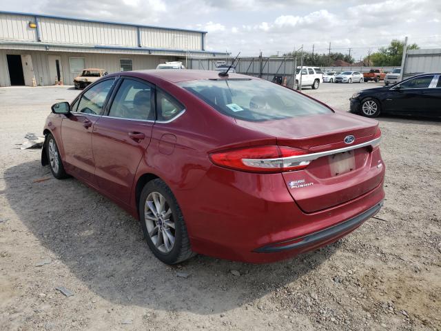 Photo 2 VIN: 3FA6P0HD7HR140898 - FORD FUSION SE 