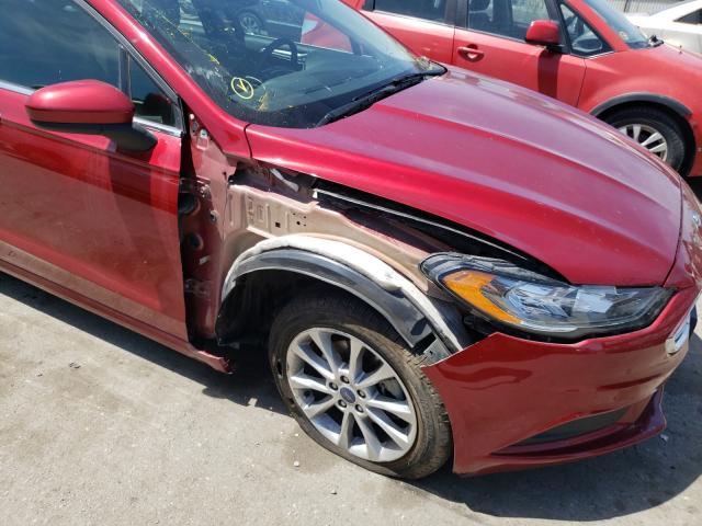 Photo 8 VIN: 3FA6P0HD7HR215986 - FORD FUSION SE 