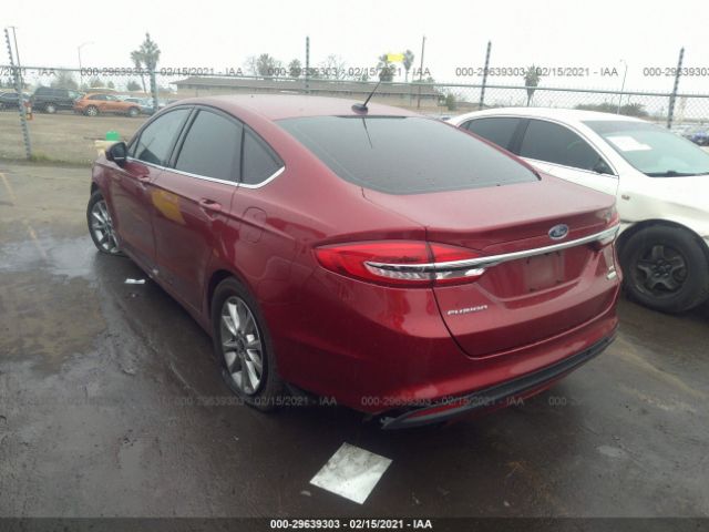 Photo 2 VIN: 3FA6P0HD7HR277629 - FORD FUSION 