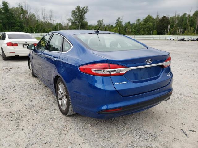 Photo 2 VIN: 3FA6P0HD7HR297797 - FORD FUSION SE 