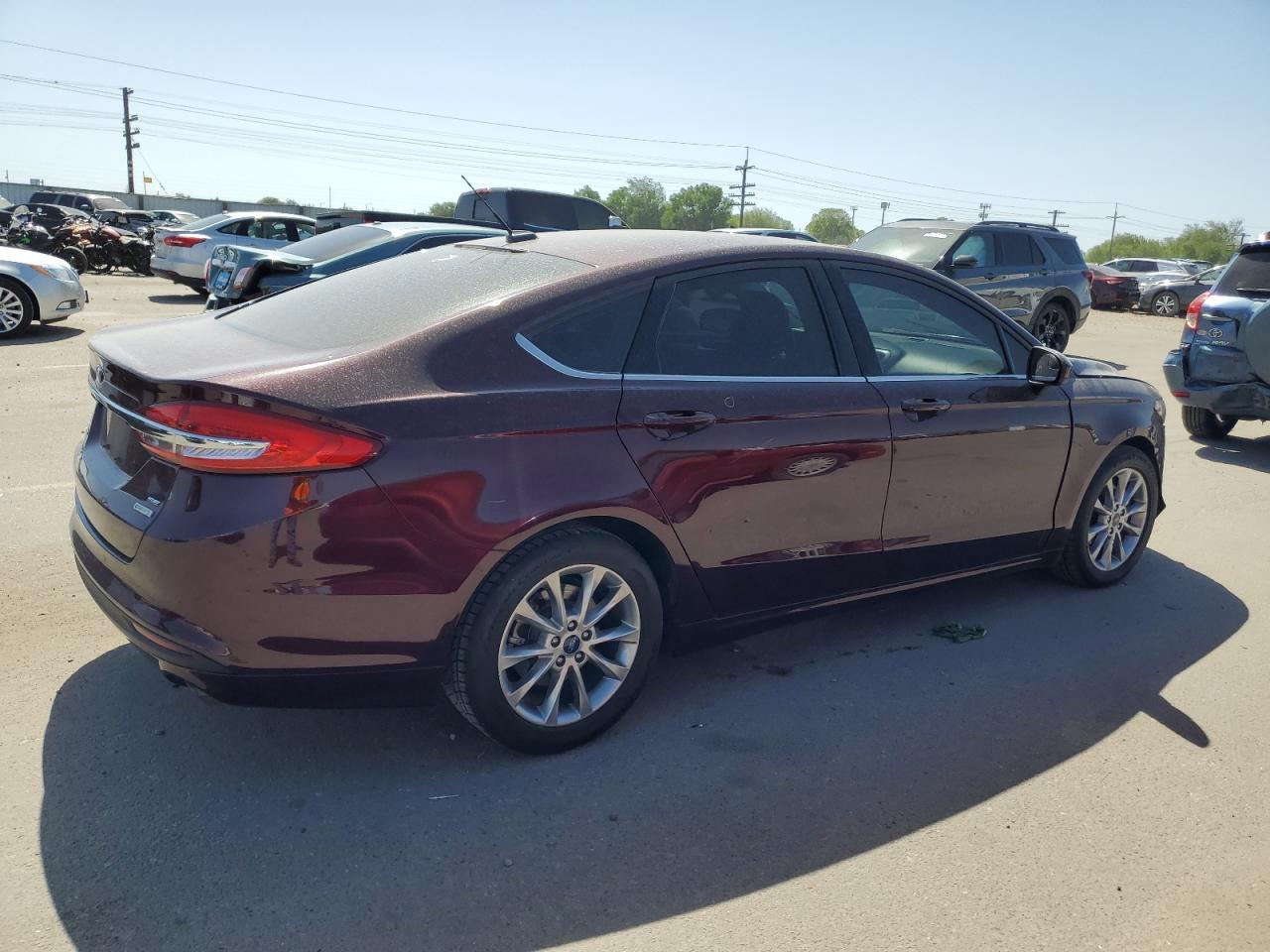 Photo 2 VIN: 3FA6P0HD7HR335674 - FORD FUSION 