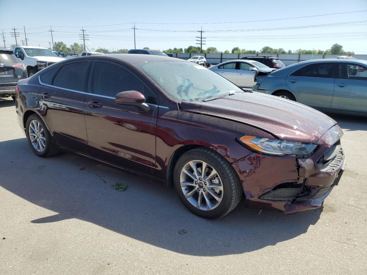 Photo 3 VIN: 3FA6P0HD7HR335674 - FORD FUSION 