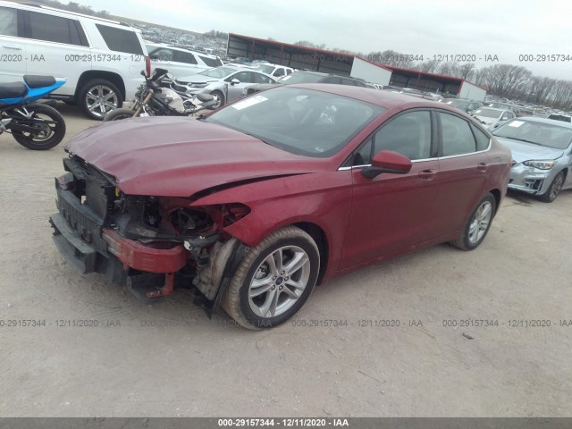 Photo 1 VIN: 3FA6P0HD7JR186530 - FORD FUSION 