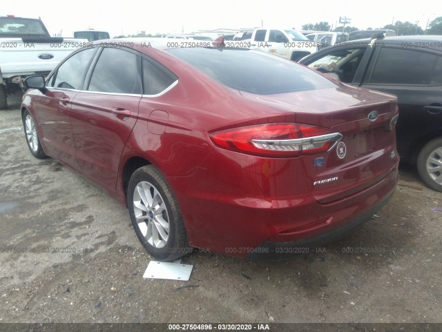 Photo 2 VIN: 3FA6P0HD7KR250017 - FORD FUSION 