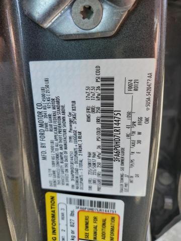 Photo 11 VIN: 3FA6P0HD7LR144751 - FORD FUSION 