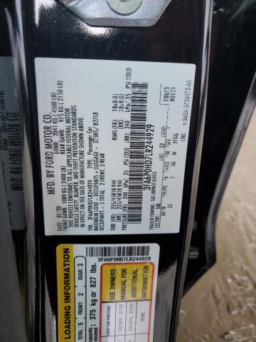 Photo 11 VIN: 3FA6P0HD7LR244929 - FORD FUSION SE 