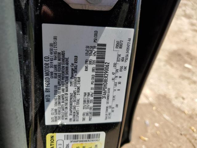 Photo 9 VIN: 3FA6P0HD8ER290062 - FORD FUSION SE 