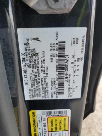 Photo 11 VIN: 3FA6P0HD8ER336909 - FORD FUSION SE 