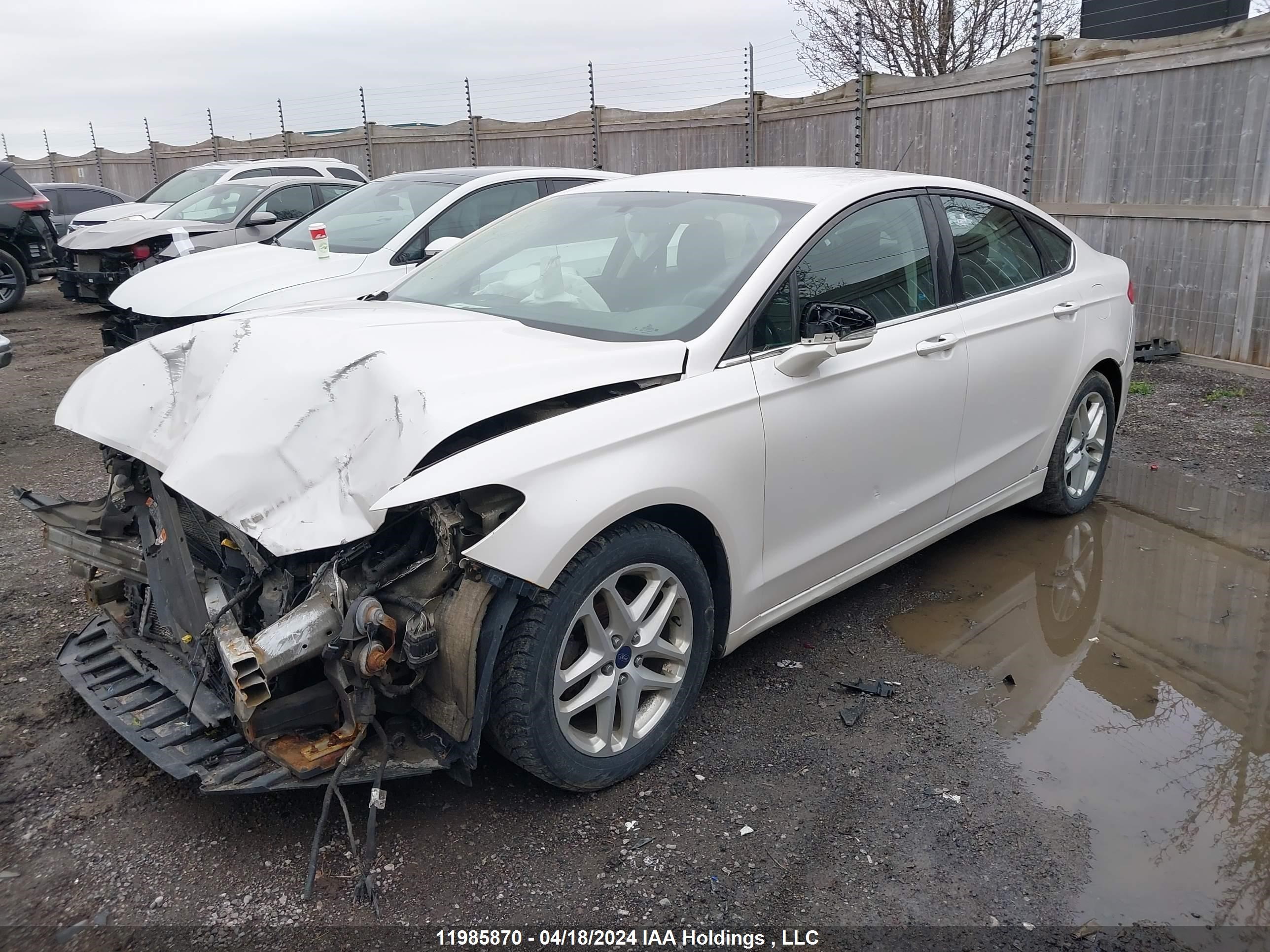 Photo 1 VIN: 3FA6P0HD8ER342371 - FORD FUSION 