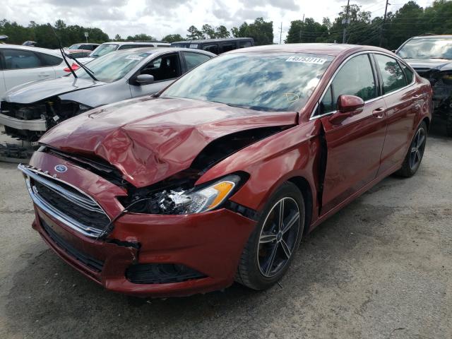 Photo 1 VIN: 3FA6P0HD8ER374172 - FORD FUSION SE 