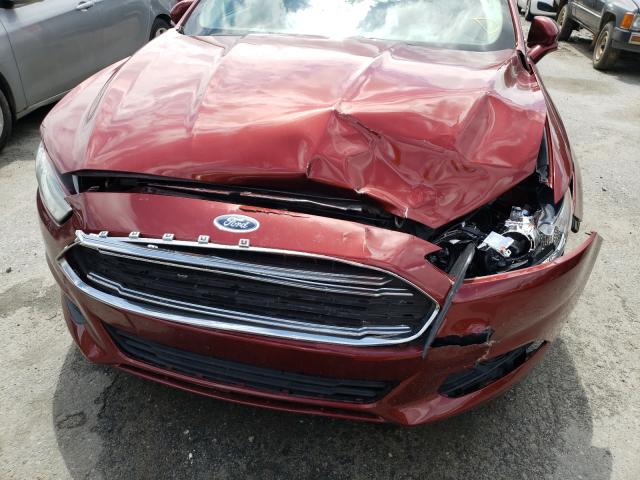 Photo 8 VIN: 3FA6P0HD8ER374172 - FORD FUSION SE 