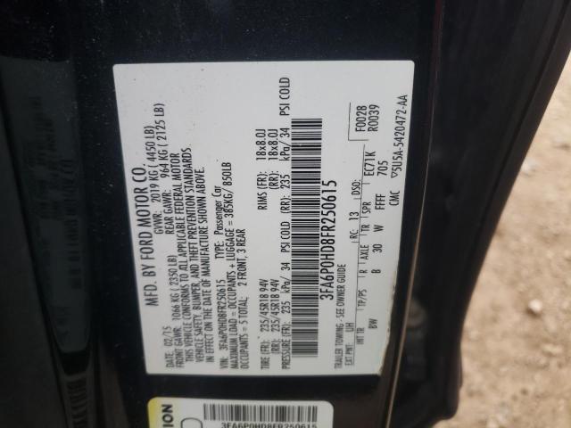 Photo 11 VIN: 3FA6P0HD8FR250615 - FORD FUSION 