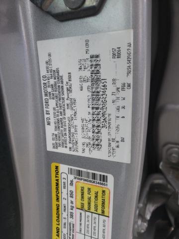 Photo 11 VIN: 3FA6P0HD8GR346651 - FORD FUSION 